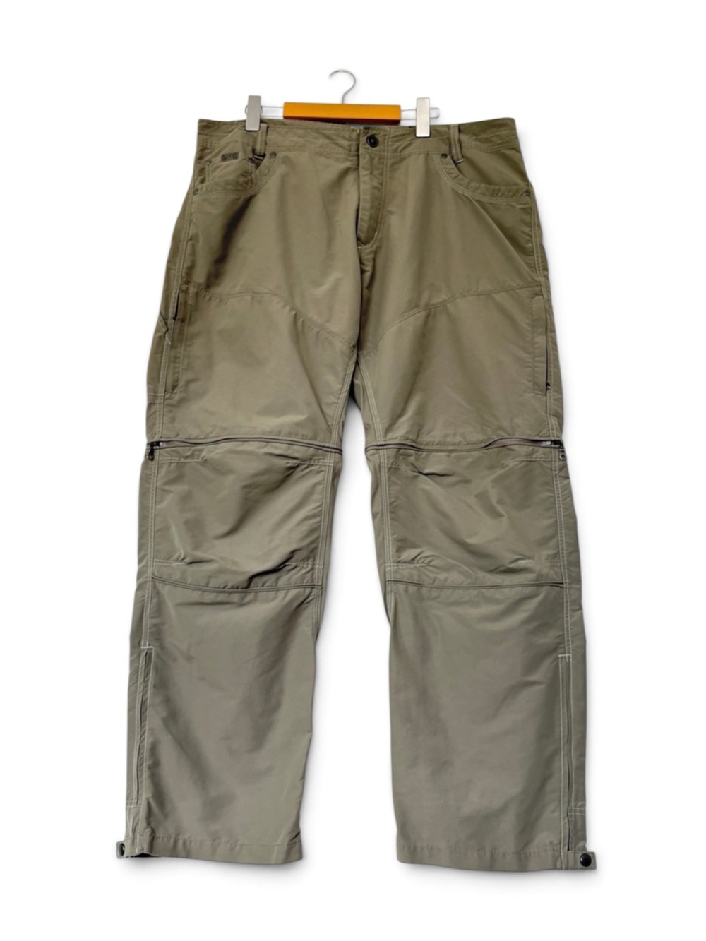 Kuhl Liberator Convertible Stealth Zip-Off Pants in Khaki Size 38/30